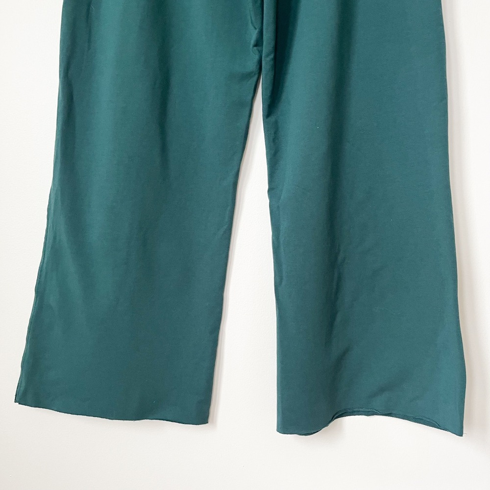 NEW Spiritual Gangster High Waist Wide Leg Sweatpants Womens Large Foliage Green - Picture 9 of 15
